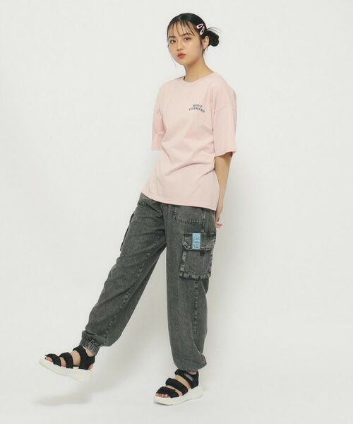 PINK-latte / ピンク ラテ Tシャツ | 【130cmあり】人気のピンクマテTシャツ | 詳細11
