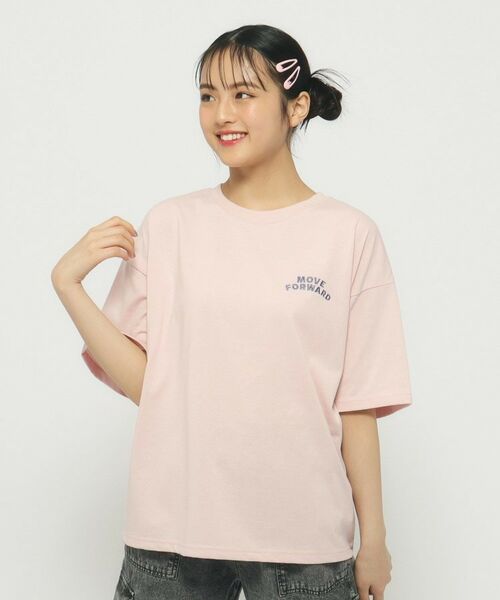 PINK-latte / ピンク ラテ Tシャツ | 【130cmあり】人気のピンクマテTシャツ | 詳細9