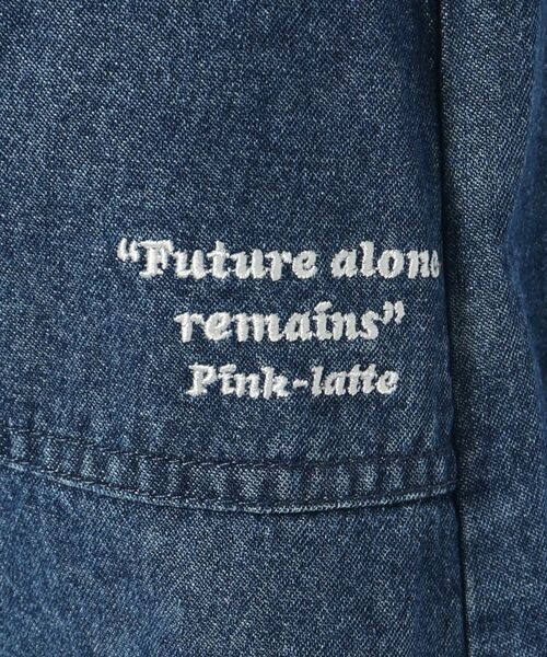 PINK-latte / ピンク ラテ ミニ・ひざ丈スカート | 【130㎝あり/アジャスターあり】前ボタンスカート | 詳細16