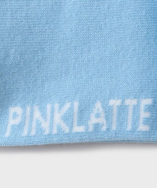 PINK-latte / ピンク ラテ ソックス | 配色ロゴショート丈ソックス | 詳細5