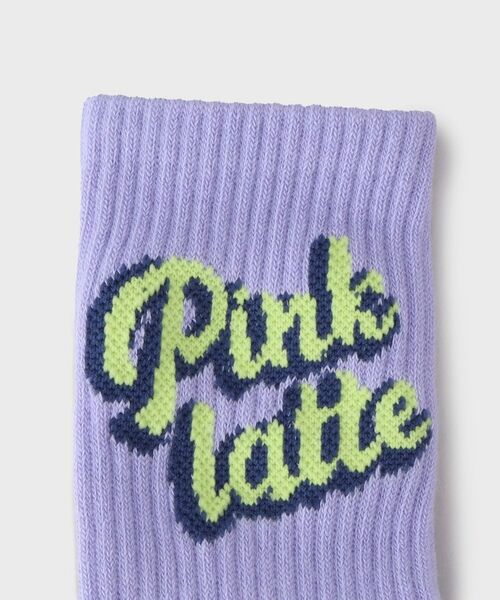 PINK-latte / ピンク ラテ ソックス | ロゴショート丈ソックス | 詳細3