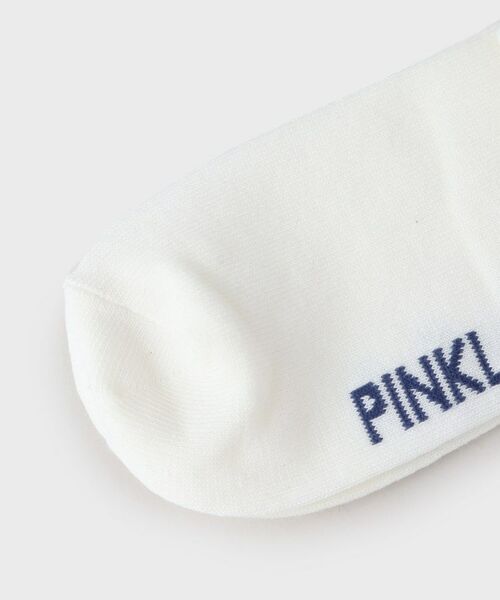 PINK-latte / ピンク ラテ ソックス | くすみカラーロゴラインショート丈ソックス | 詳細4
