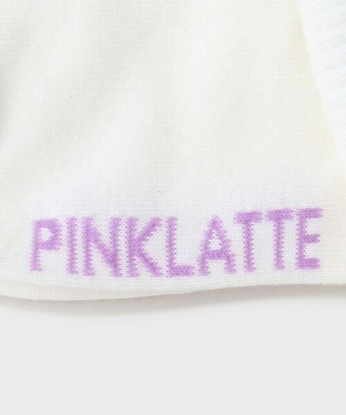 PINK-latte / ピンク ラテ ソックス | ラインロゴ入りショート丈ソックス | 詳細5