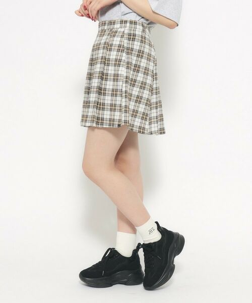 PINK-latte / ピンク ラテ ミニ・ひざ丈スカート | 【130cmあり】さらっと軽いプリーツスカート | 詳細9