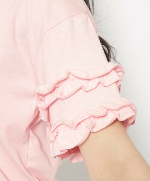 PINK-latte / ピンク ラテ セットアップ | フリル袖Tシャツ＋ワイドパンツセット | 詳細19