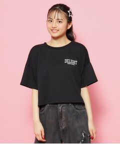 【接触冷感】カレッジスプレーロゴTシャツ