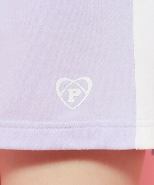 PINK-latte / ピンク ラテ ショート・ハーフ・半端丈パンツ | 裏毛イージーショートパンツ | 詳細12