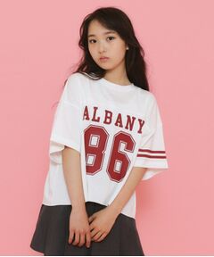 【130cmあり】ナンバリング ゆるTシャツ