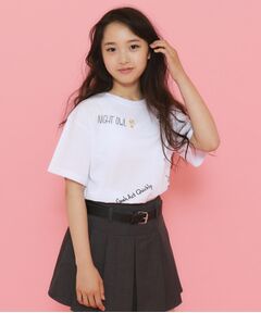 【130cmあり】ミックスロゴゆるTシャツ