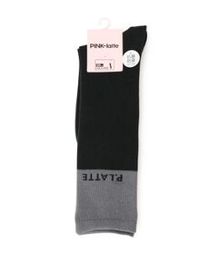 PINK-latte / ピンク ラテ ソックス | バイカラーハイソックス