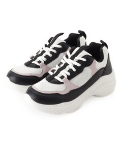 PINK-latte / ピンク ラテ スニーカー | 【軽量/機能インソール】サイドロゴスニーカー