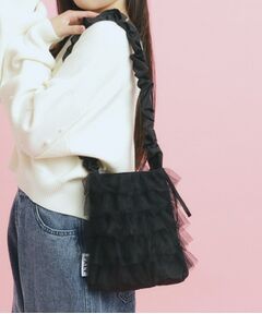 PINK-latte / ピンク ラテ ショルダーバッグ | チュールショルダー