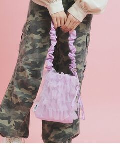 PINK-latte / ピンク ラテ ショルダーバッグ | チュールショルダー