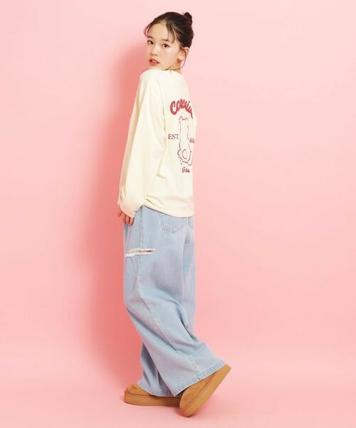 PINK-latte / ピンク ラテ カットソー | 【定番】クマちゃんロンT | 詳細21