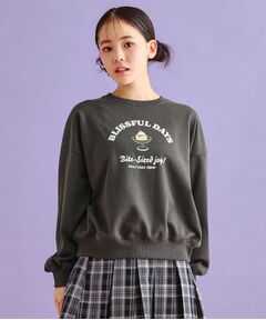 PINK-latte / ピンク ラテ カットソー | 裏毛スウィーツプルオーバー