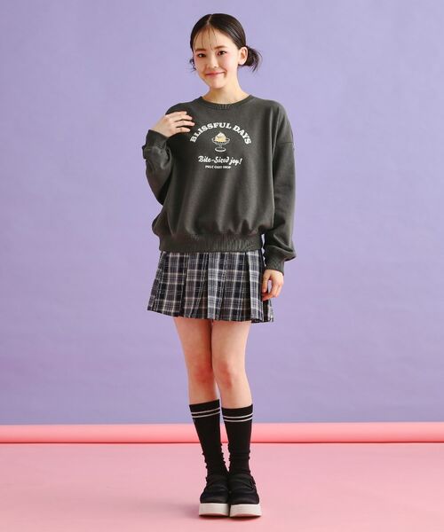 PINK-latte / ピンク ラテ カットソー | 裏毛スウィーツプルオーバー | 詳細12