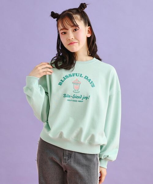 PINK-latte / ピンク ラテ カットソー | 裏毛スウィーツプルオーバー | 詳細15