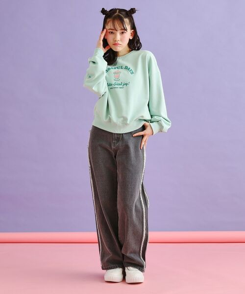 PINK-latte / ピンク ラテ カットソー | 裏毛スウィーツプルオーバー | 詳細17