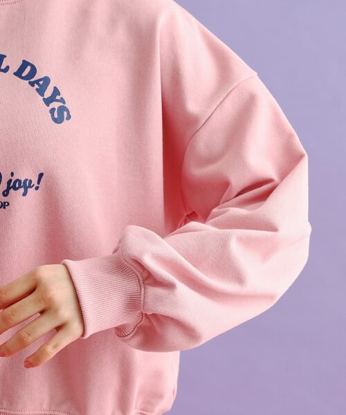 PINK-latte / ピンク ラテ カットソー | 裏毛スウィーツプルオーバー | 詳細5