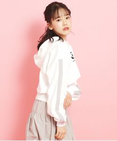 PINK-latte / ピンク ラテ その他トップス | 【セットアイテム】裏毛短丈パーカ＋タンクトップ