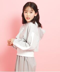 PINK-latte / ピンク ラテ その他トップス | 【セットアイテム】裏毛短丈パーカ＋タンクトップ