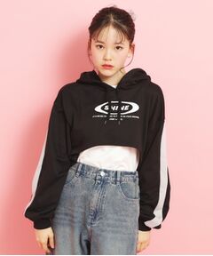 PINK-latte / ピンク ラテ その他トップス | 【セットアイテム】裏毛短丈パーカ＋タンクトップ