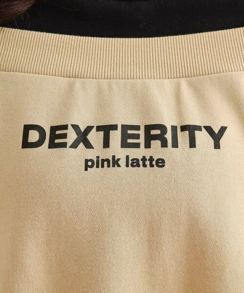 PINK-latte / ピンク ラテ カットソー | ミニ裏毛レイヤードプルオーバー | 詳細14