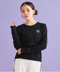 PINK-latte / ピンク ラテ カットソー | シンプルテレコ長袖プルオーバー