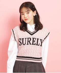 PINK-latte / ピンク ラテ ベスト | 【アソート】ニットベスト