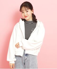 PINK-latte / ピンク ラテ パーカー | フード付きジップパーカ