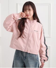 PINK-latte / ピンク ラテ レザーブルゾン・ジャケット | ロゴラインブルゾン