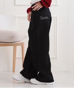 PINK-latte / ピンク ラテ パンツ | タックワイドストレートデニム