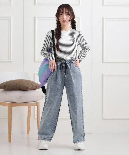 PINK-latte / ピンク ラテ パンツ | イージーロングパンツ | 詳細14