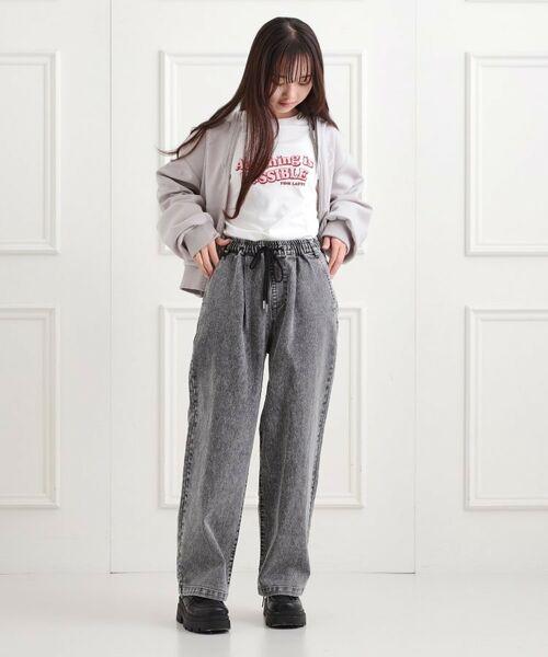 PINK-latte / ピンク ラテ パンツ | イージーロングパンツ | 詳細19