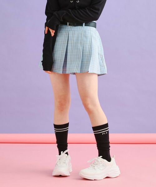 PINK-latte / ピンク ラテ ミニ・ひざ丈スカート | ベルト付きプリーツスカート | 詳細16