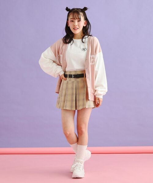 PINK-latte / ピンク ラテ ミニ・ひざ丈スカート | ベルト付きプリーツスカート | 詳細21