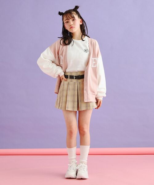 PINK-latte / ピンク ラテ ミニ・ひざ丈スカート | ベルト付きプリーツスカート | 詳細22