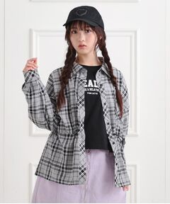 PINK-latte / ピンク ラテ シャツ・ブラウス | 【セットアイテム】チェックシャツ＋ロンT