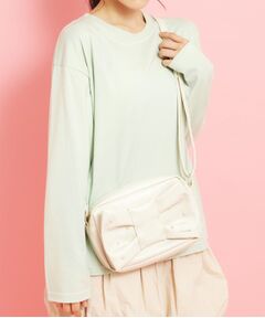 PINK-latte / ピンク ラテ ショルダーバッグ | ガーリーリボンショルダー