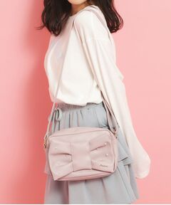 PINK-latte / ピンク ラテ ショルダーバッグ | ガーリーリボンショルダー