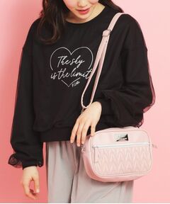 PINK-latte / ピンク ラテ ショルダーバッグ | ガーリーキルトショルダー