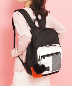PINK-latte / ピンク ラテ リュック・バックパック | 【容量約23L】バイカラーリュック