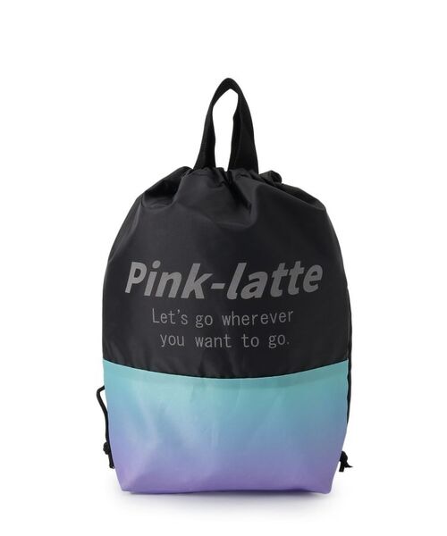 PINK-latte / ピンク ラテ ポーチ | グラデ巾着セット | 詳細1