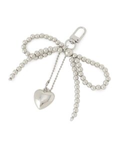 PINK-latte / ピンク ラテ キーホルダー・ストラップ | メタルリボンチャーム