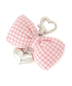 PINK-latte / ピンク ラテ キーホルダー・ストラップ | リボンチャーム