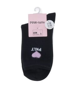 PINK-latte / ピンク ラテ ソックス | 【15cm丈】シャギーハート柄ショートソックス