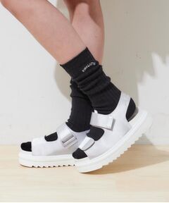 PINK-latte / ピンク ラテ ソックス | 【30cm丈】カレッジロゴルーズソックス