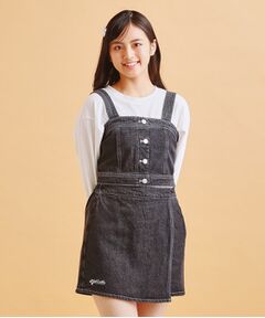 PINK-latte / ピンク ラテ セットアップ | 【セットアイテム】デニムビスチェ＋スカパンSET