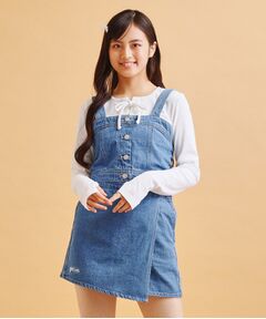 PINK-latte / ピンク ラテ セットアップ | 【セットアイテム】デニムビスチェ＋スカパンSET