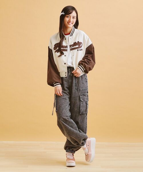 PINK-latte / ピンク ラテ パンツ | デニムカーゴパンツ | 詳細11